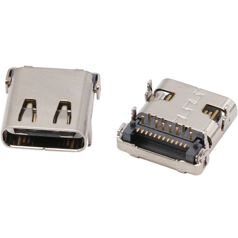 Tipo C conector USB 6p / 14p / 16p4 pin enchufe placa de parche de transmisión de alta definición conector de carga rápida