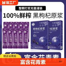 黑枸杞原浆官方干野富含花青素青海桑葚早红晚黑液养生鲜榨