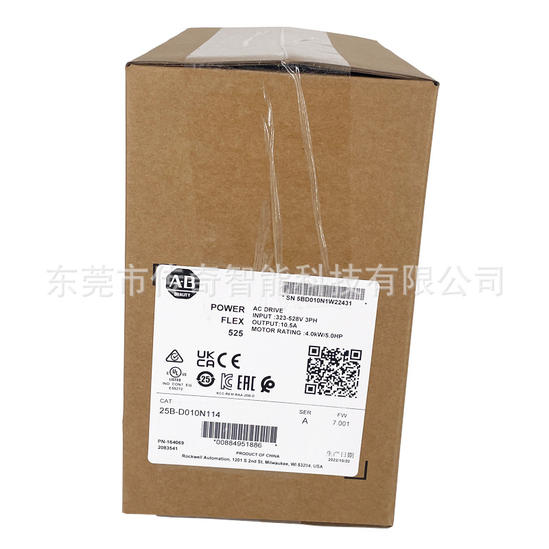 25B-D010N114变频器罗克韦尔Allen-Bradley全新25BD010N114