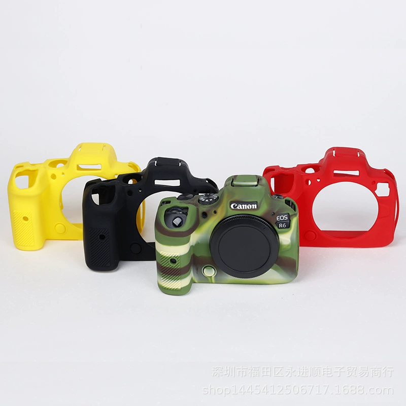 Применимо Canon EOSR6 R6MARKII SLR камера силиконовый чехол R6II фото защитный чехол мягкий чехол