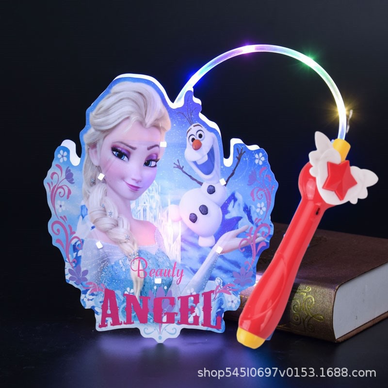 Music flashlight, battery, princess style
