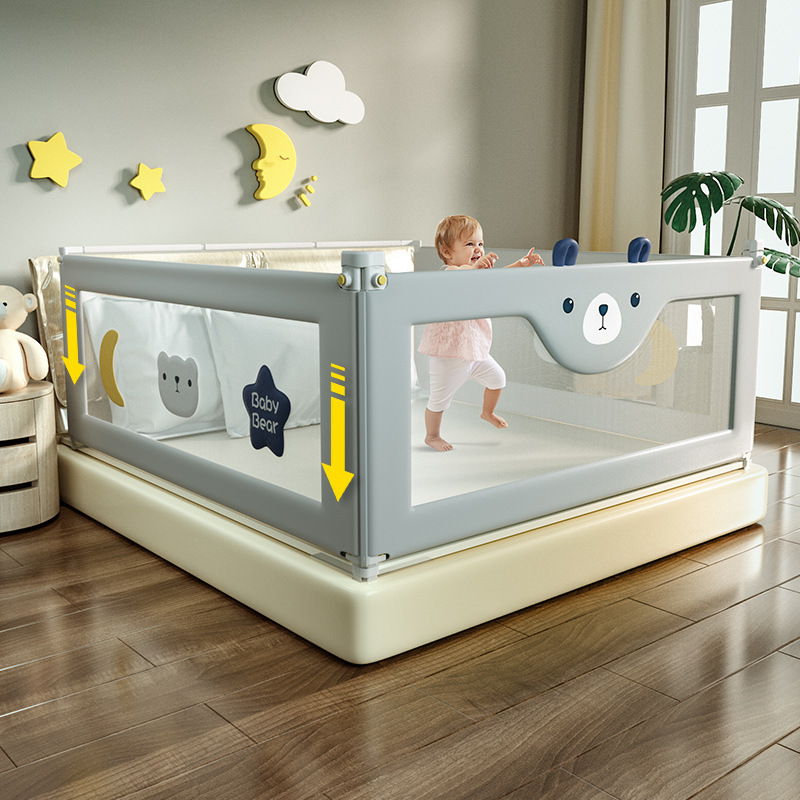 Manufacturers supply pakey Embroidery models children The bed Big bed currency baffle protect enclosure