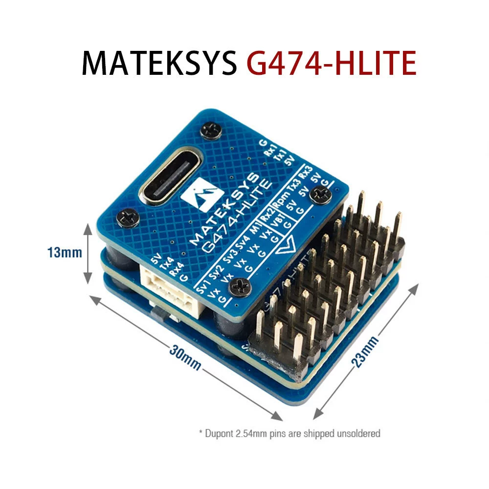 Контроллер Matek RC Flybarless G474-HLITE для вертолета-дрона