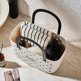 手提大容量洗澡篮沐浴筐洗护用品收纳篮澡堂洗浴筐学生宿舍洗漱篮