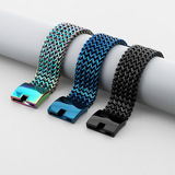 Модный квадратный аксессуар из нержавеющей стали, браслет, европейский стиль, оптовые продажи