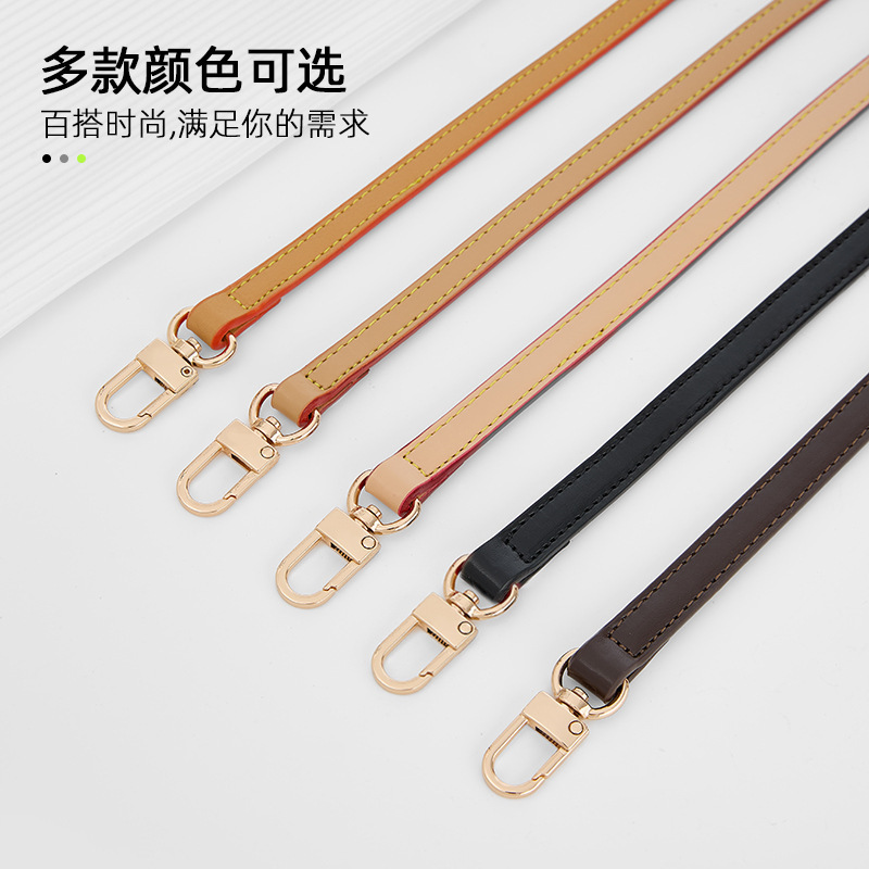 Fangyuan Wholesale Bags Suitable for Lv Mahjong Bags, Replacement Shoulder Straps, Crossbody Color-Changing Leather Straps, Monogrammed Underarm Bags