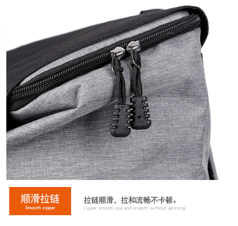 Wholesale of new fashionable, simple and large-capacity shoulder bags, business commuting and casual backpacks, nylon fabric computer backpacks undefined