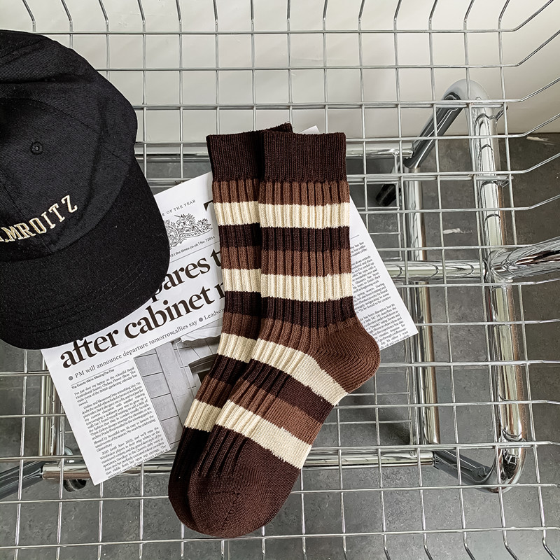 カレー色ストライプ