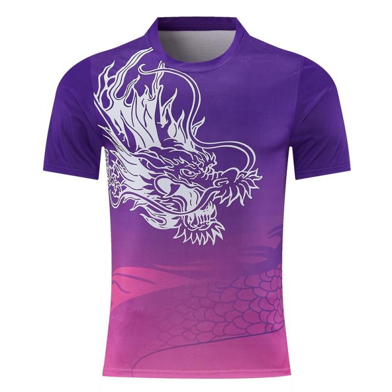 Dragón de secado rápido traje de barco dragón traje de manga larga protección solar dragón barco dragón barco dragón traje de equipo de seda de hielo se puede imprimir nombre del equipo