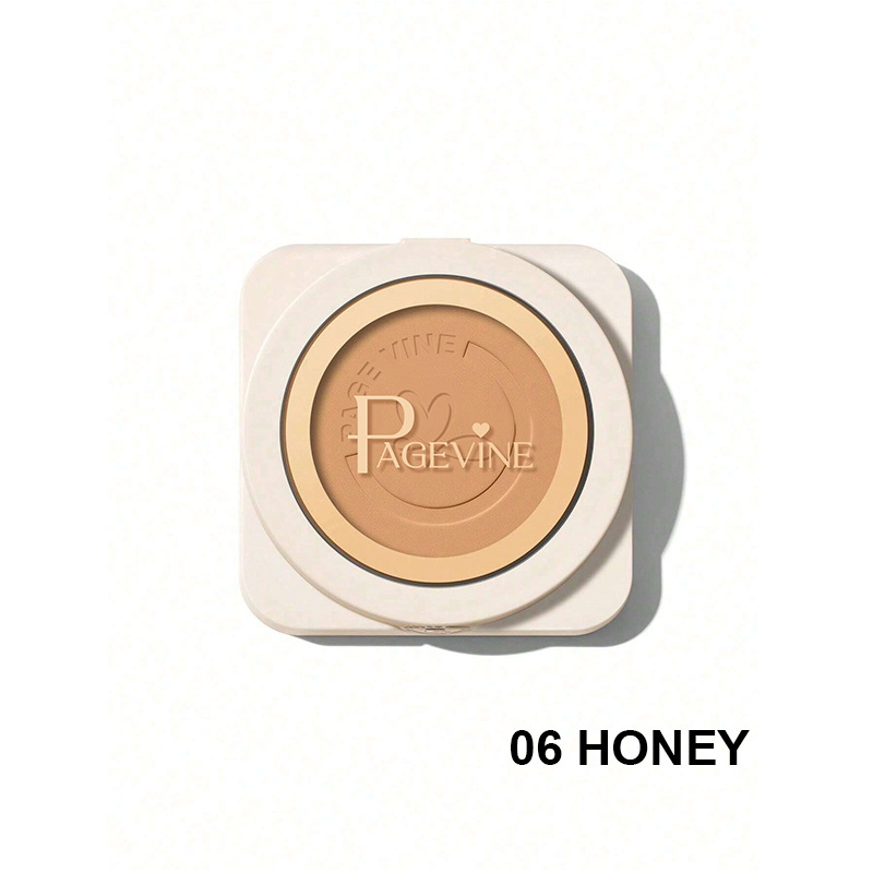 PAGE VINE transfronterizo polvo de maquillaje seco y húmedo, impermeable y antitranspiración, no se pega, no se quita, maquillaje, comercio exterior