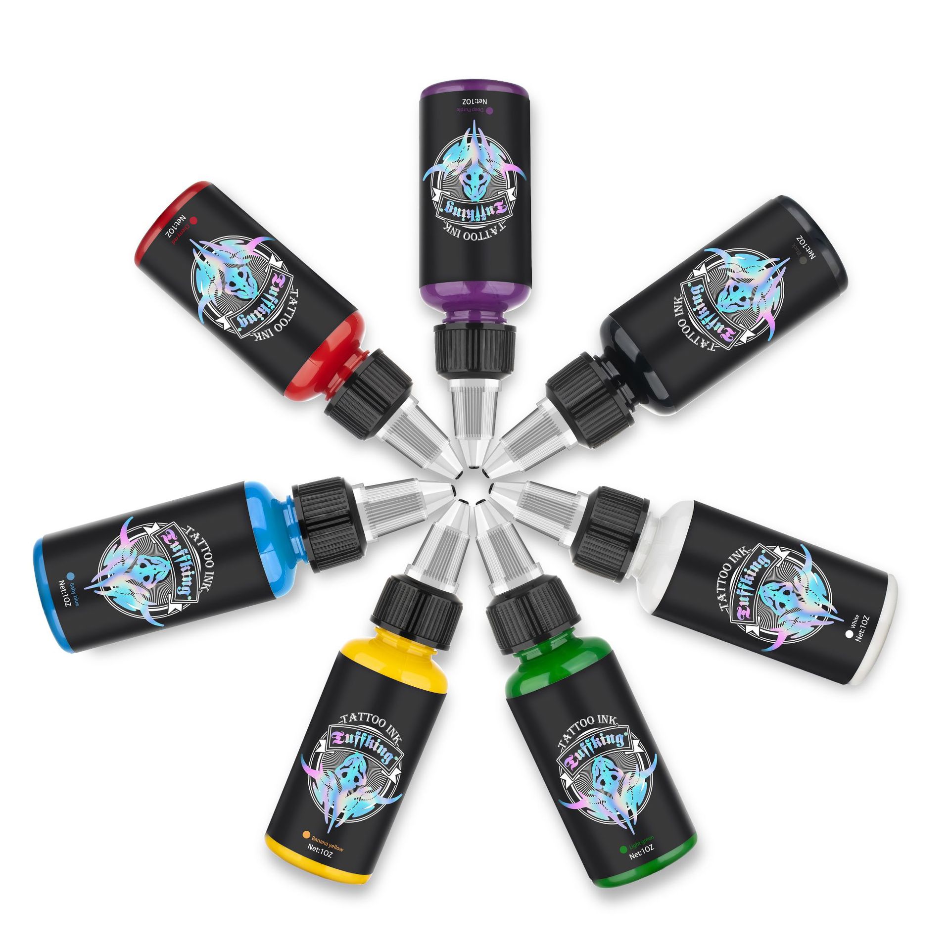 Tinta de tatuaje Tuffking 30ml Tinta de tatuaje de alta calidad Tinta de tatuaje profesional Tinta de tatuaje Tinta de tatuaje Tinta de tatuaje