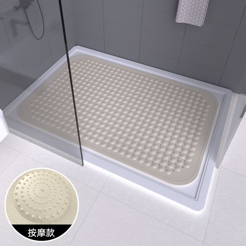 L 浴室滑り止めマット シャワールーム 家庭用バスマット トイレ 浴室フロアマット 浴室トイレ落下防止マット P|undefined