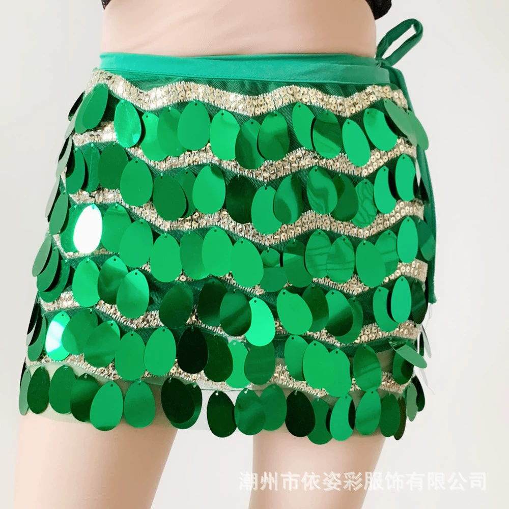 2022 новый стиль танец живота, цепочка, талия, платье, талия, юбка, блеск, бисер, летняя тренировка для начинающих