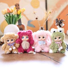 インターネット有名人かわいいビニール人形ペンダントぬいぐるみ漫画スクールバッグバッグペンダントキーホルダー人形