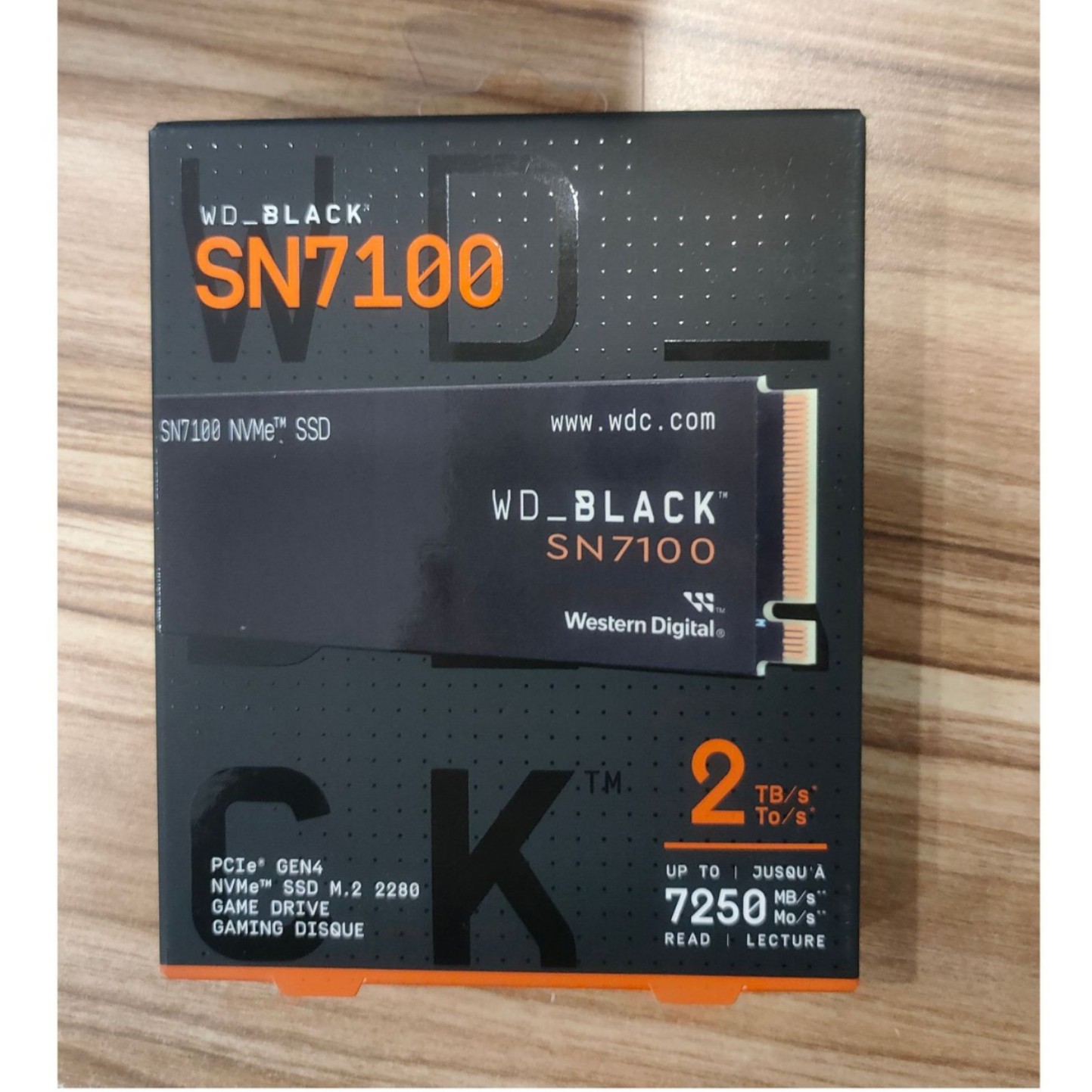 Wd Western Digital Black Disk Sn7100 2Tb M.2 Nvme Solid State Drive