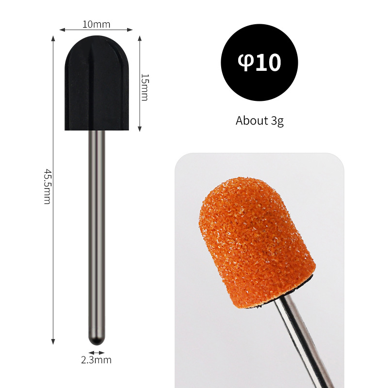 Nueva tapa de tela de alta calidad pedicura para eliminar la piel muerta, callos, manicuras, polirido, rodamiento de tela base, tapa de arena en stock