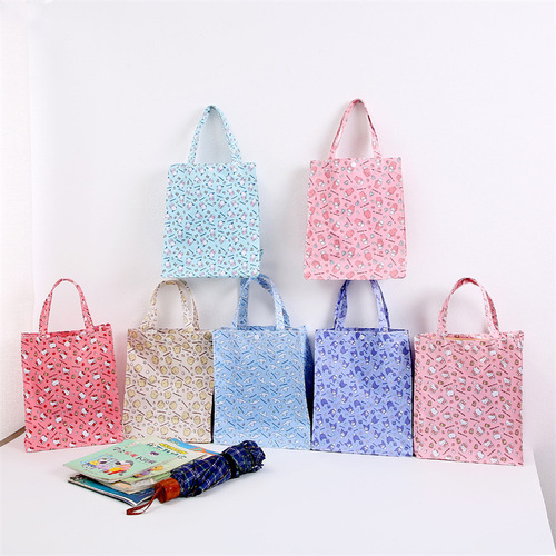Cute Japanese Ghost Series Waterproof Cartoon Portable Lunch Box Bag Lunch Bag Going Out Tutorial Bag Water Bottle Bag