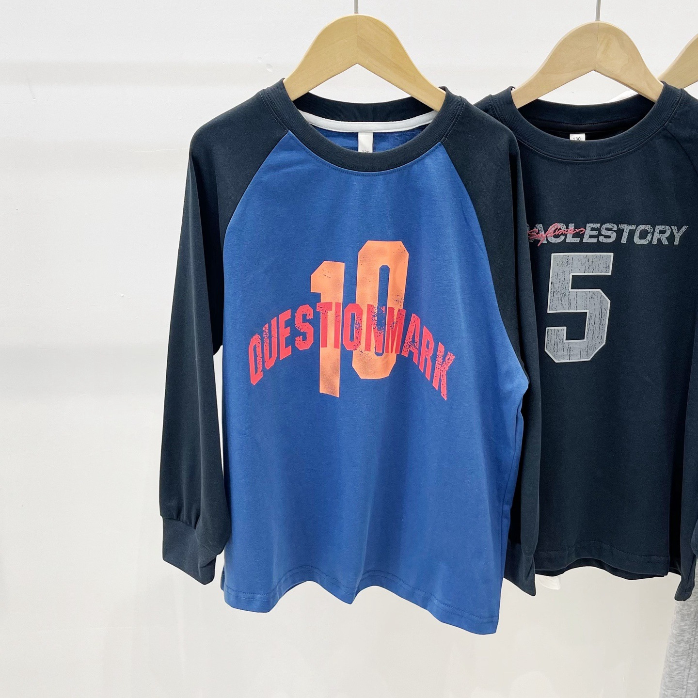 [Free shipping from Qingdao cloud warehouse] Autumn No. 5 T-shirt base shirt 081928