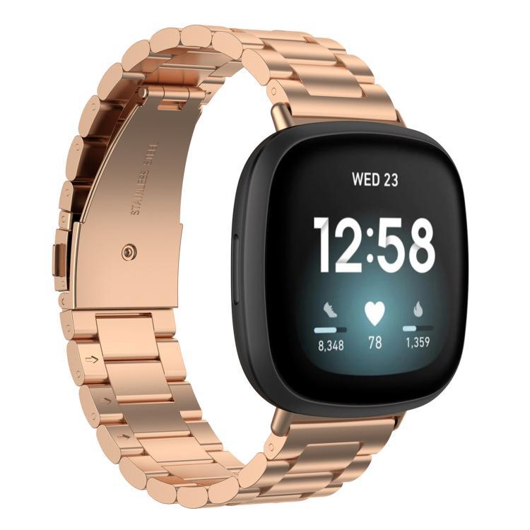 xDfind Tres pulseras metálicas rápidas para Fitbit Charge 6 / 5 / Fitbit Inspire 3 / Fit