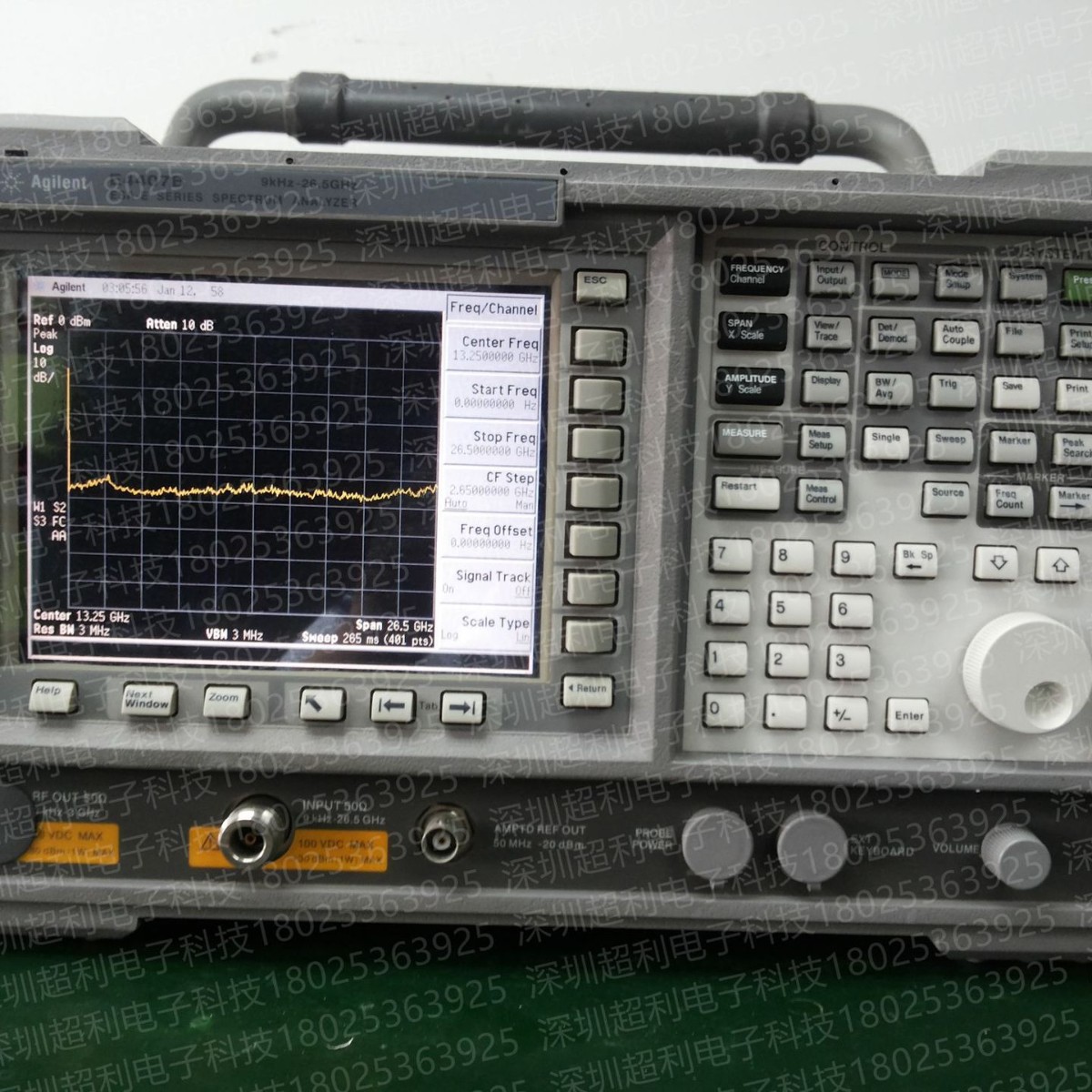 8563E频谱分析仪E4407B安捷伦8563E Agilent 8563E E4407B