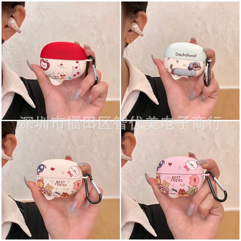 Suitable for Shokz Shaoyin OpenDots ONE E310 Headset Cartoon Open Wireless Bluetooth Protective Cover