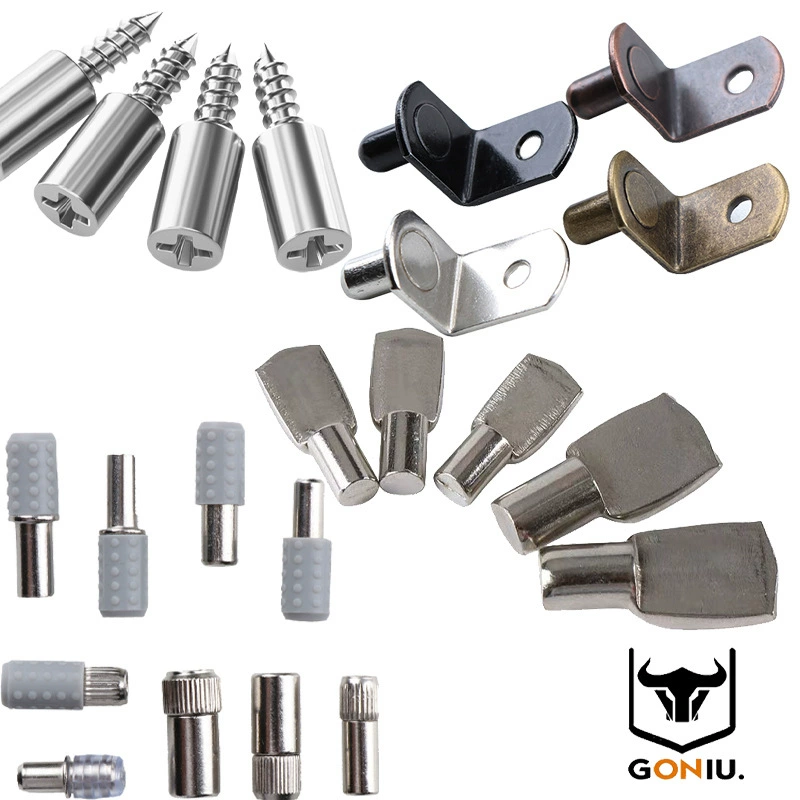 Кронштейн для ногтей для перегородки шкафа Держатель стекла Кронштейн для шкафа для пинг-понга Держатель пластины средней оси Самонарезающий штифт Держатель пластины Семиобразный держатель пластины