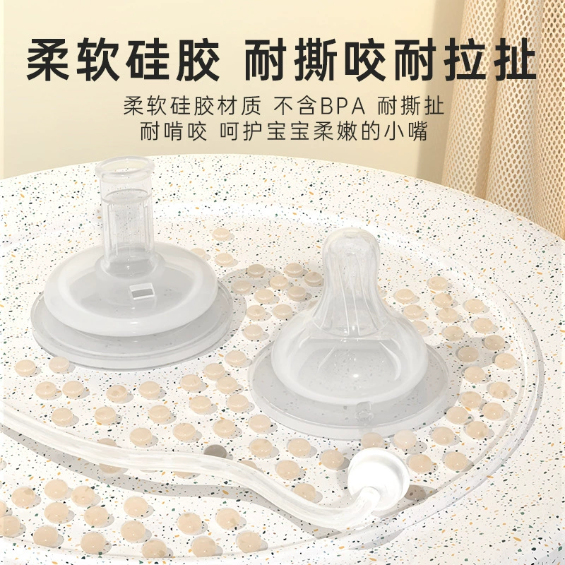 Children's glass, feeding bottle, 1-6 years, 6 month