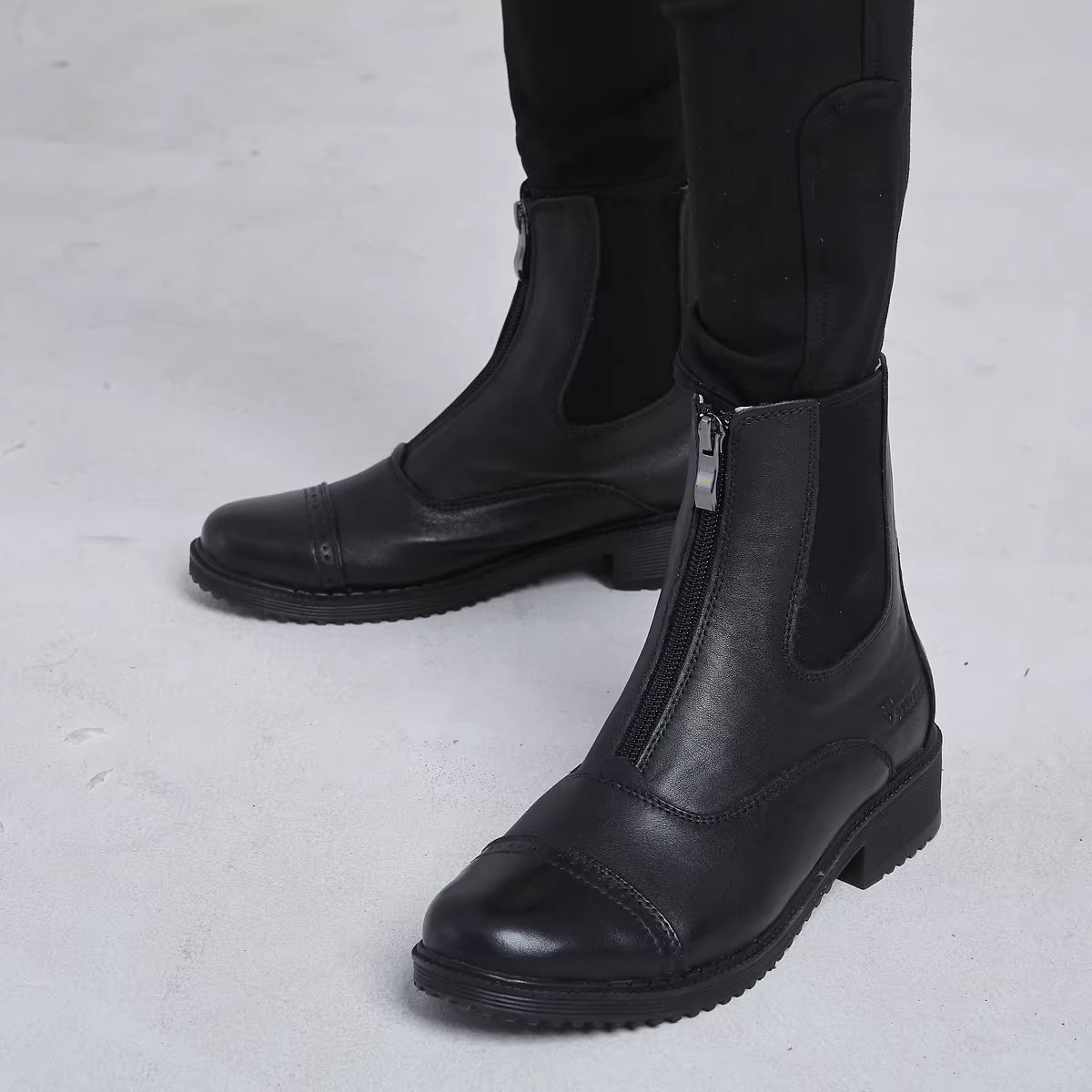 馬術靴滑り止め耐磨耗靴子供男女騎馬靴女性専門騎馬靴八尺龍馬術装備