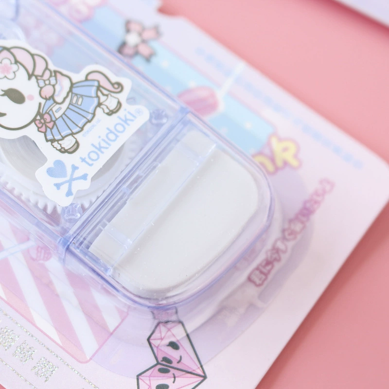 Корректор-лента (TOKIDOKI) TR-EMB0211 — милый дизайн единорога, 8 м, компактная кассета