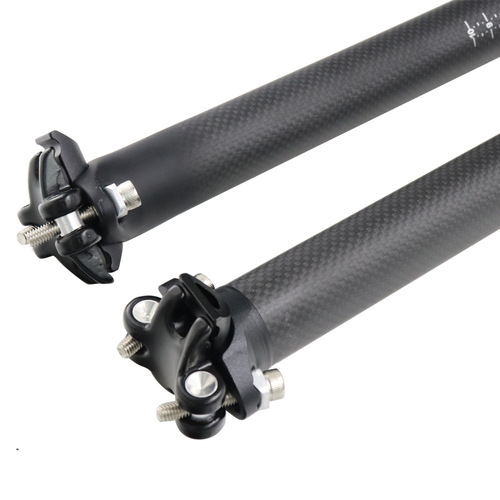 Unlabeled LOGO lightweight version of carbon fiber bicycle seat post/27.2/30.8/31.6 dead flying seat post
