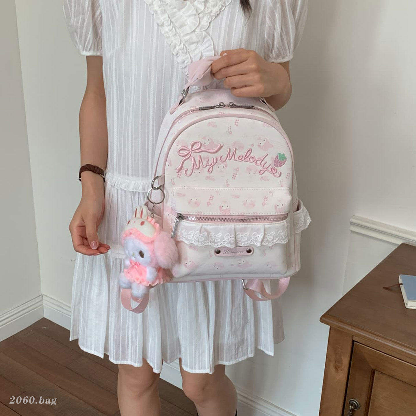 Mochila de flores de verano, mochila escolar de viaje, mochila de chicas encantadora, 2026 estudiantes de clase de gran capacidad, nuevo estilo ligero