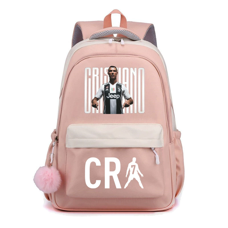 Football sports cute backpack, waterproof wear-resistant school bag, Korean style