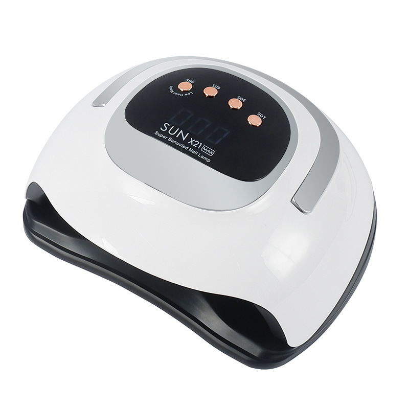 Lámpara de uñas transfronteriza Lámpara de uñas inteligente de 320W de alta potencia Lámpara de fototerapia portátil conveniente Lámpara de parrilla de uñas led de 72 piezas