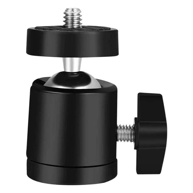 Q29 металлический поворотно-наклонный штатив под напряжением поворотно-наклонная универсальная шаровая Головка Регулировка вращения на 360 ° 1/4 кронштейн небольшой поворотно-наклонный