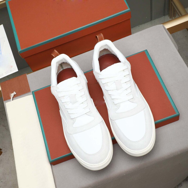 2026 European New Style Cowhide Color-Blocking Luxury Trendy Texture Thick-Soled Low-Top Lace-Up Fashion Party Trendy Men's Shoes 2026 European New Style Cowhide Color-Blocking Luxury Trendy Texture Thick-Soled Low-Top Lace-Up Fashion Party Trendy Men's Shoes