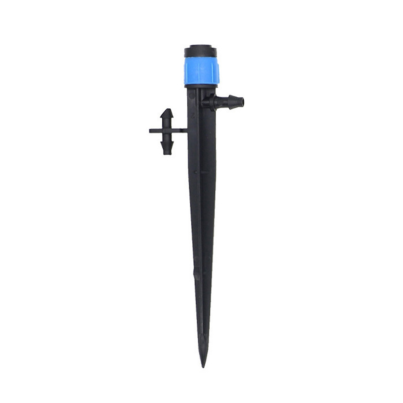 Transfronterizo 13cm tipo insertar cabezal de goteo para jardín de árboles frutales jardín 360 grados spr todo redondo ajustable boquilla de riego por goteo