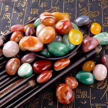 水培石子鱼缸造景底砂雨花石天然鹅卵石花盆铺面五彩色小石头玛瑙