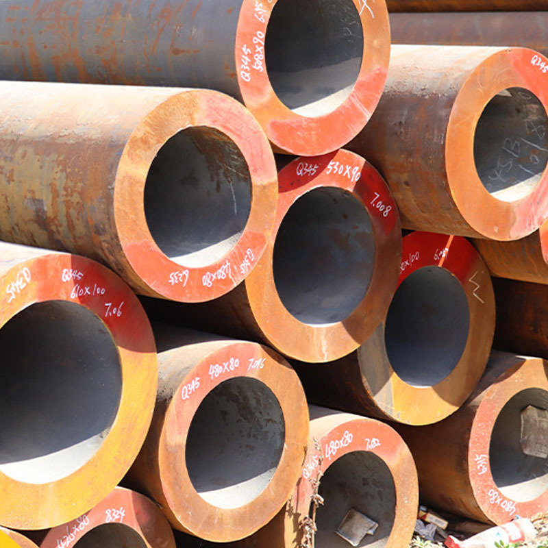 45号厚壁无缝管 热轧大口径无缝钢管切割 45#冷拔钢管厚 壁空心管