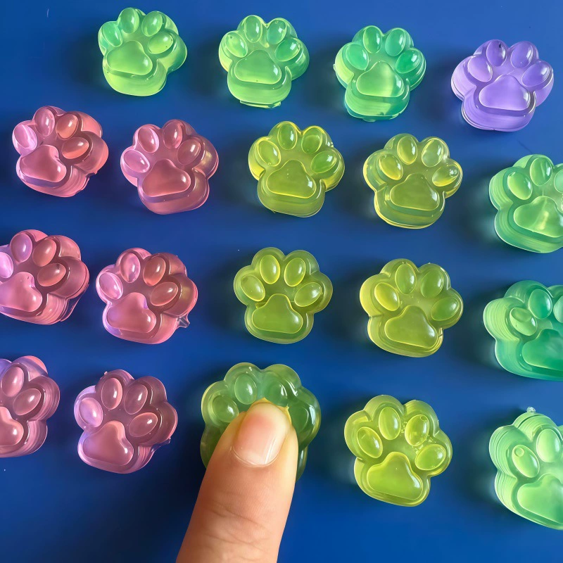 Маленькая лизунка, наклейка с аксессуарами, игрушка, 3D, антистресс
