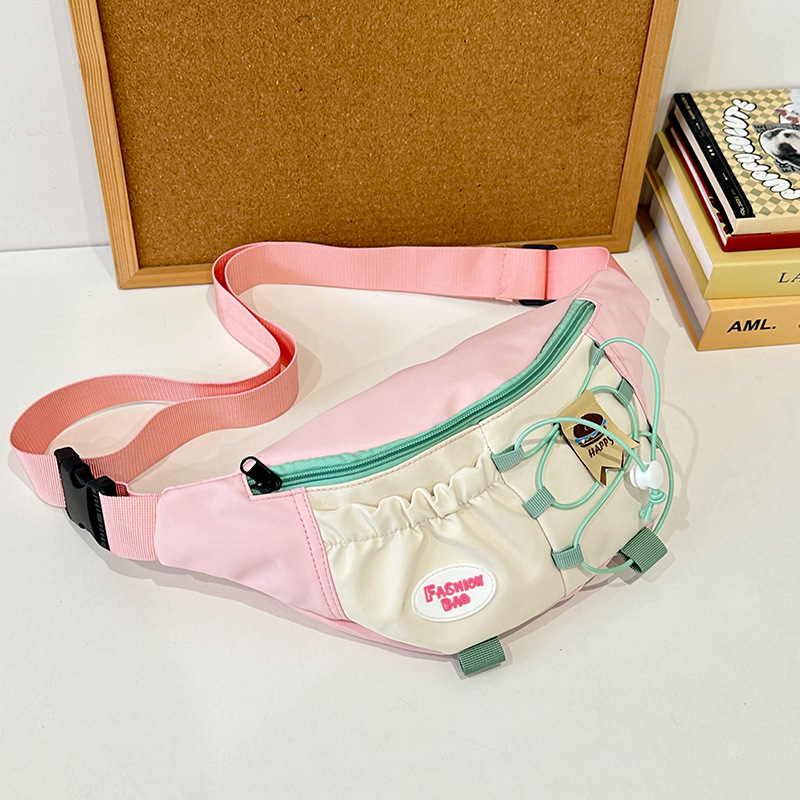 Bolso de Pecho y Cangurera Deportivo de Nailon para Uso Diario