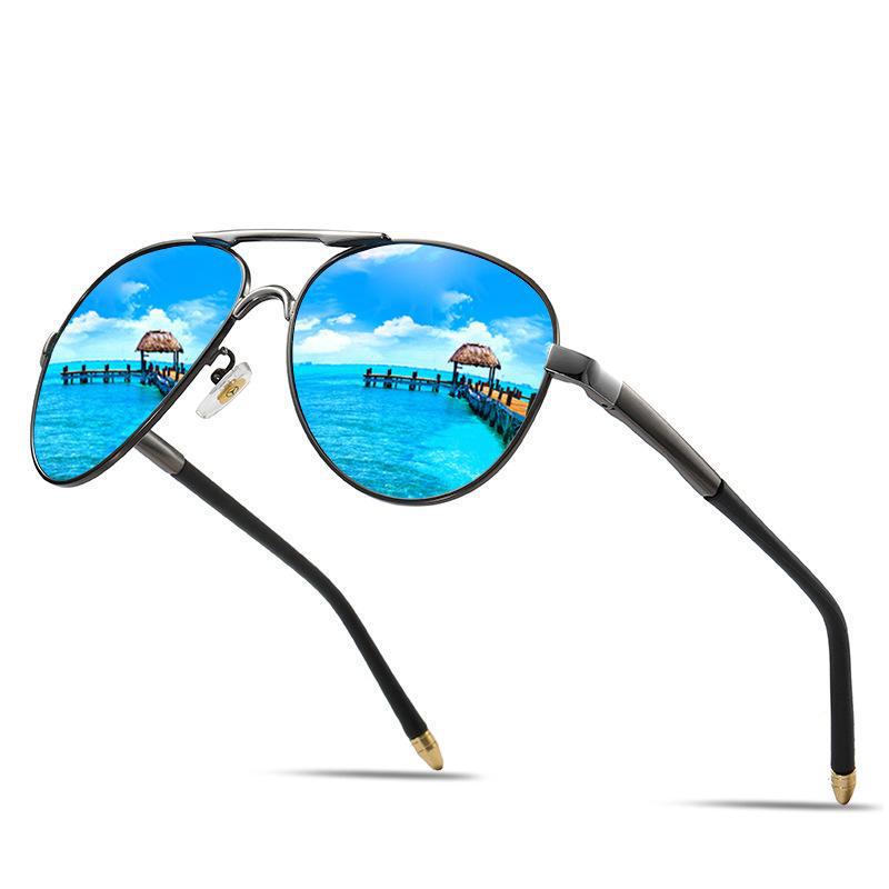 New men's polarized sunglasses classic large frame sunglasses riding sunglasses wholesale 8503