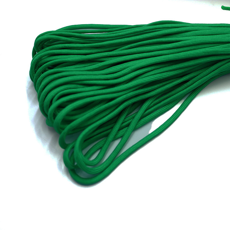 7-Core 4mm cuerda de paraguas al aire libre multifuncional montañismo paracaidista cuerda de tracción escapar equipo de salvamento cuerda de seguridad 31 m cuerda de paraguas