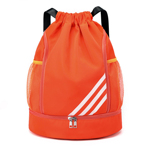牛津布抽绳包束口袋双肩包大容量运动足球包篮球包户外运动登山包