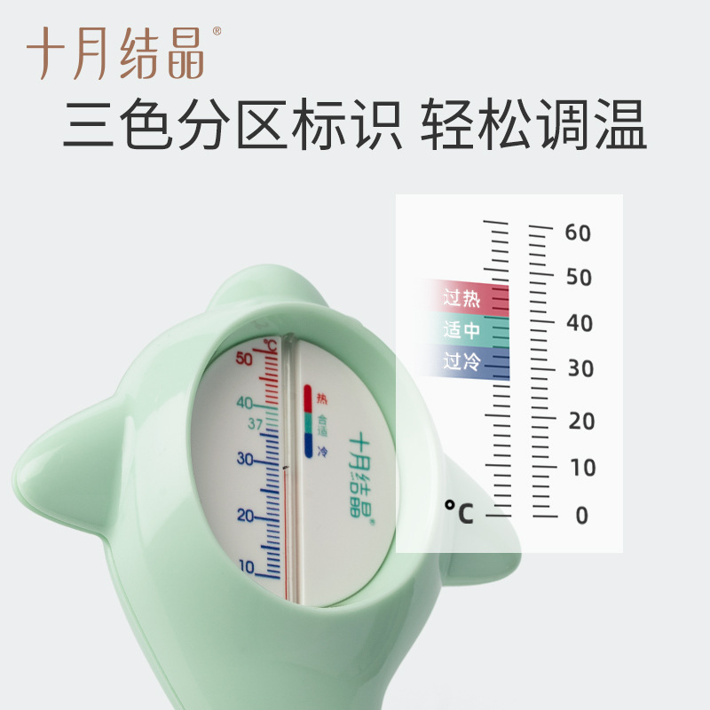 Thermometer bathing tool