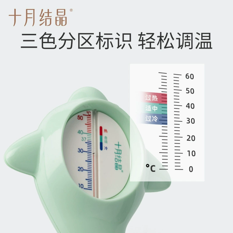 Thermometer bathing tool