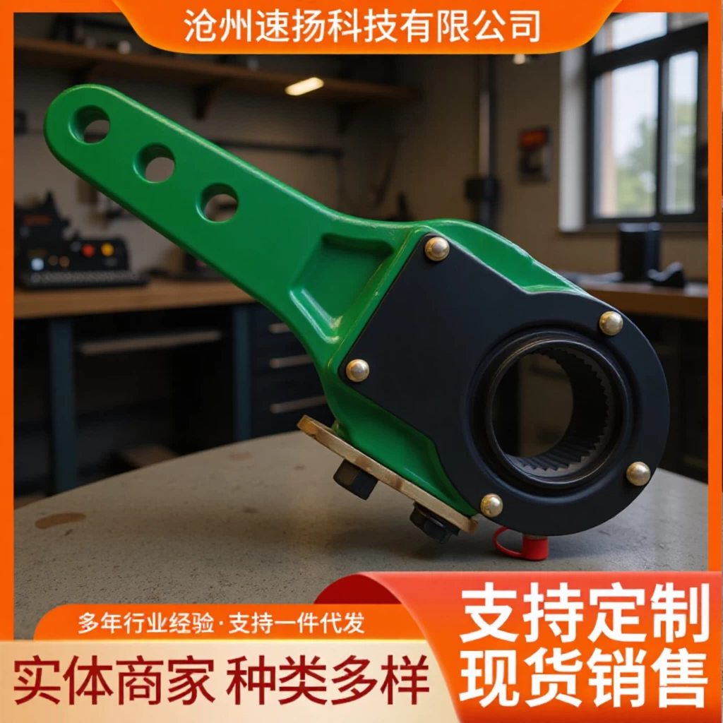 Оптовая продажа от производителя: Регулировочный рычаг тормоза прицепа с 3 отверстиями, 3*37 зубьев, с двойной пружиной, запчасти для авто, коммерческий, улучшенный, для заднего колеса