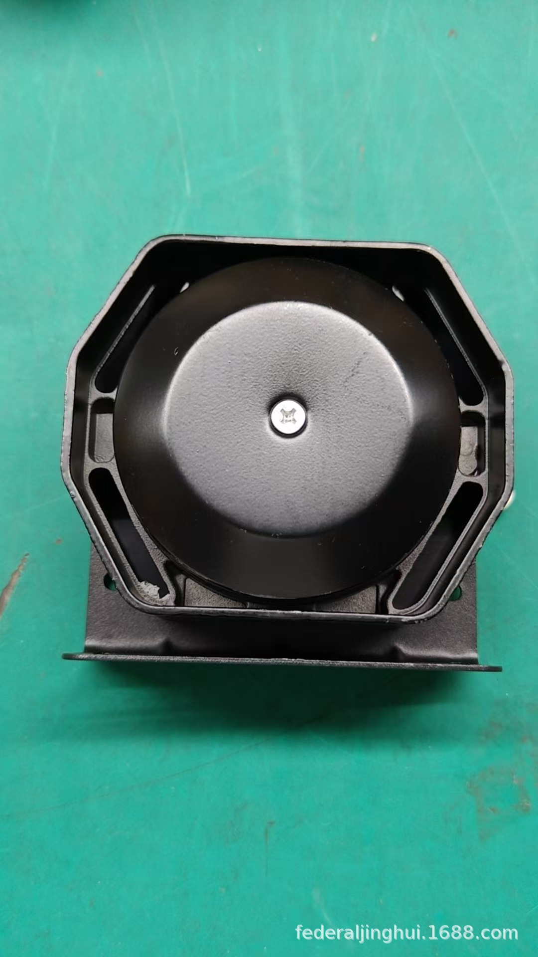Cross-border 12V car alarm speaker 200W high-pitched loudspeaker siren speaker ultra-thin design octagonal speaker