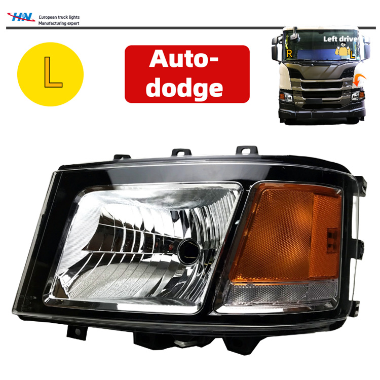 Dimmer eléctrico Scania Truck Headlight Assembly Halogen Light para el nuevo camión bomba P450 de Scania