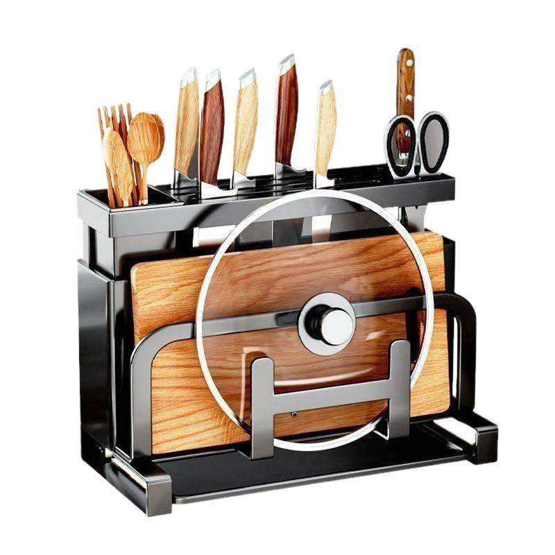 Kitchen knife stand storage rack 2025 new style chopsticks drum…