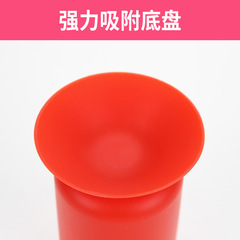 Creative Silicone Round Suction Cup Pen Holder Organizer Eco-Friendly Odorless Anti-Fall Office Stationery Supplies Logo Customizable